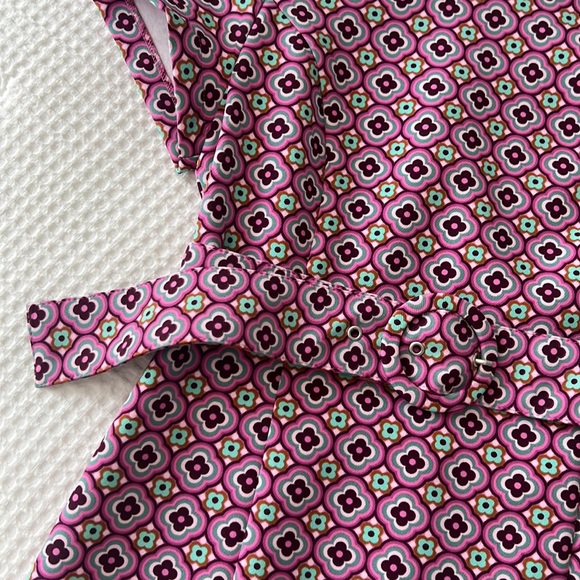 Zara Pink Retro Style Dress - Picture 8 of 10